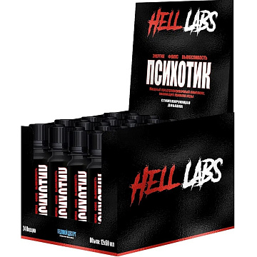 Предтренировочный комплекс Психотик Hell Labs Psyhotic SHOT 60 мл