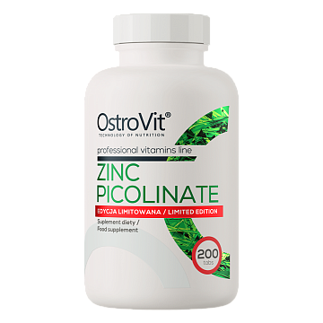 Цинк пиколинат OstroVit Zinc Picolinate 15 мг 200 табл.