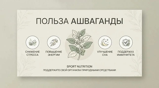 Польза Ашваганды