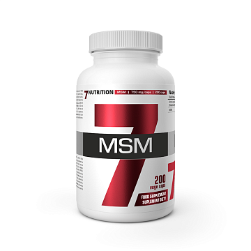 МСМ 7Nutrition MSM 750 мг. 200 капс.
