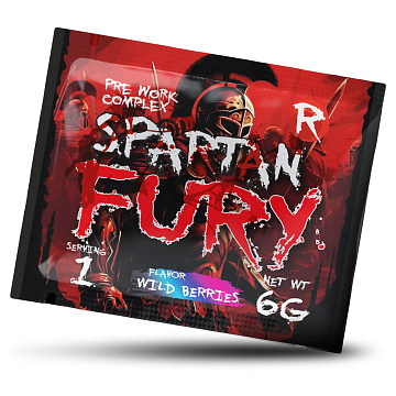 Предтренировочный комплекс Reckful Spartan Fury (Пробник) 6 г