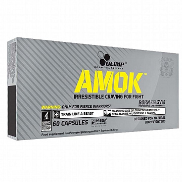 Предтренировочный комплекс Olimp Labs Amok 60 капсул