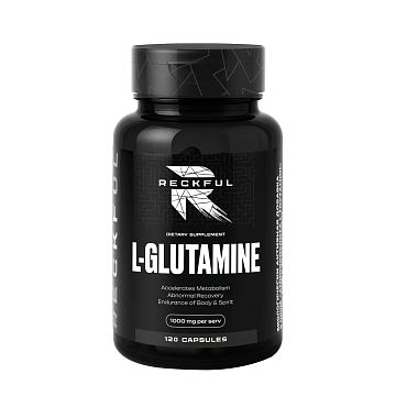 Л- Глютамин ReckFul L- Glutamine 120 капсул