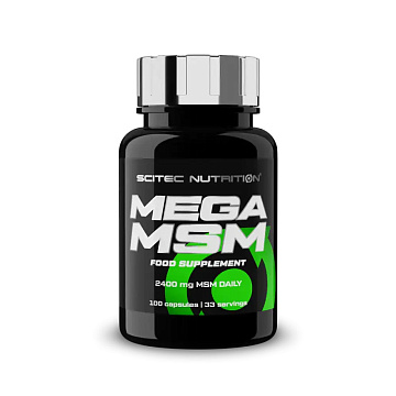 Комплекс для суставов и связок Scitec Nutrition Mega MSM 100 капсул