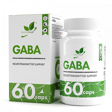Габа NaturalSupp GABA 60 капсул