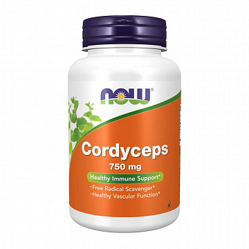Кордицепс NOW Cordyceps 90 капсул