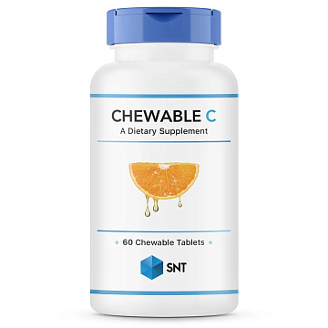 Жевательный Витамин Ц SNT Chewable Vitamin C 60 жев. табл.