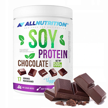 Соевый протеин AllNutrition Soy Protein (Шоколад) 500 г