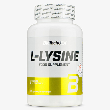Лизин BiotechUSA L-Lysine 90 капсул