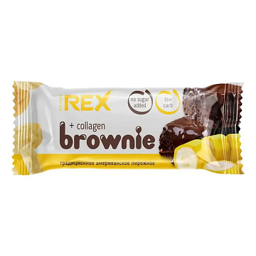 Brownie ProteinRex Пирожное протеиновое 50 г