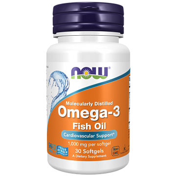 Омега-3 NOW Omega-3 30% 30 капсул