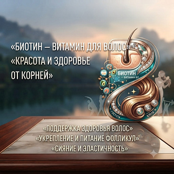 Биотин - витамин для волос