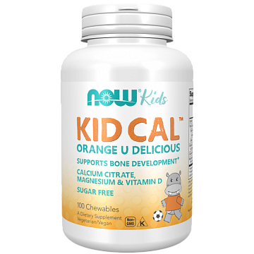 Кальций для детей NOW Kid Cal 100 жев. табл.