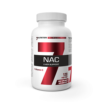 N- Ацетилцистеин 7Nutrition NAC 120 капс.