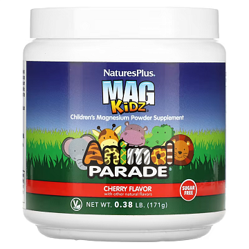 Магний для детей NaturesPlus MagKidz Animal Parade 171 г.