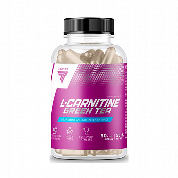 Л-Кар­ни­тин Trec Nutrition L-Carnitine+Green Tea 90 капсул