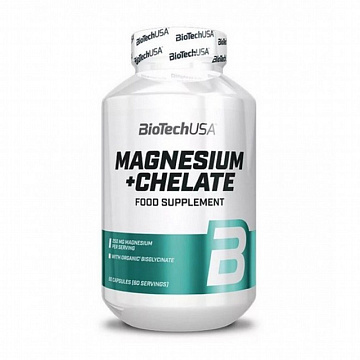Магний Kомплекс BiotechUSA Magnesium + Chelate 60 капсул