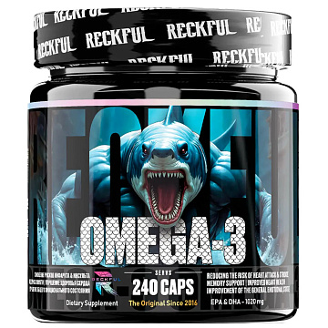 Омега 3 Reckful® Omega-3 240 капсул
