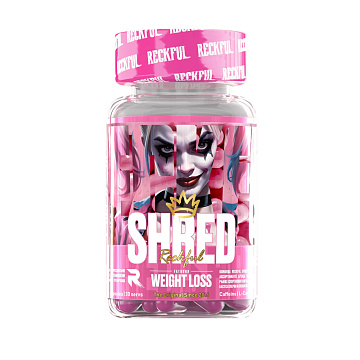 Жиросжигатель Reckful ® SHRED fat-burner 30 капсул