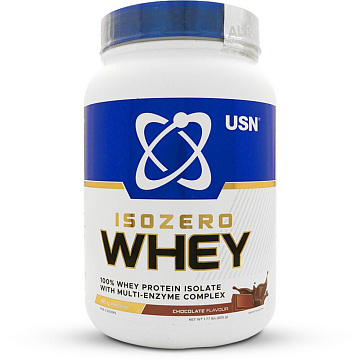 Изолят сывороточного протеина USN IsoZero Whey 805 г