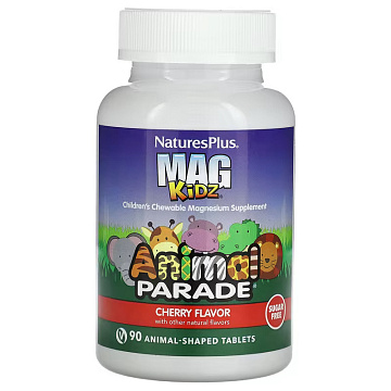 Магний для детей NaturesPlus Animal Parade MagKidz 90 табл.