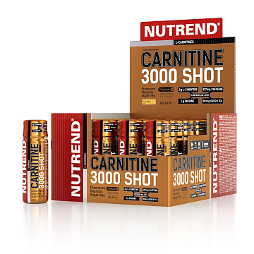 Л-карнитин в шотах Nutrend L-Carnitine 3000 60 мл
