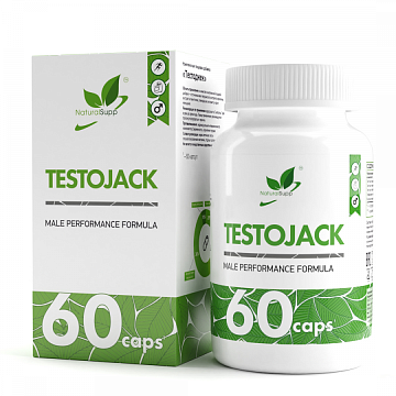 Тестоджек NaturalSupp TestoJack 60 капсул