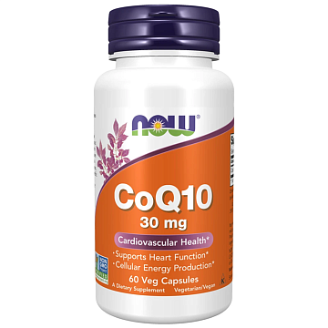 Коэнзим NOW CoQ10 30 мг 60 капсул