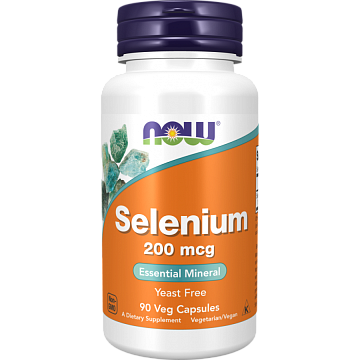 Селен NOW Selenium 200 мкг. 90 табл.