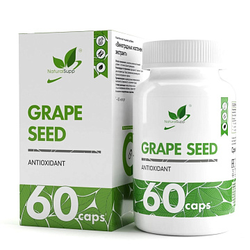 Экстракт виноградных косточек NaturalSupp Grape Seeds 60 капсул