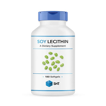 Лецитин соевый SNT Soy Lecithin 1200 мг. 180 капсул