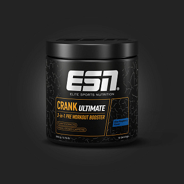 Предтренировочный бустер 3 в 1 ESN Crank Ultimate 360 г