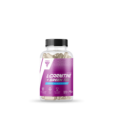 Л-Кар­ни­тин Trec Nutrition L-Carnitine+Green Tea 180 капсул