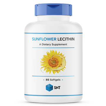 Лецитин подсолнечный SNT Sunflower Lecithin 1200 мг. 85 капсул