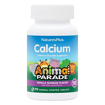 Кальций для детей NaturesPlus Animal Parade Calcium 90 жев. табл.