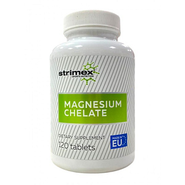 Магний Хелат Strimex Magnesium Chelate 200 мг 120 табл.