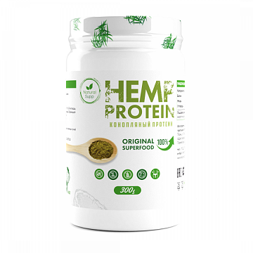Конопляный протеин NaturalSupp Hemp Protein 100% 300 г