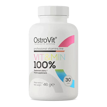 Витаминно-минеральный комплекс OstroVit VIT&MIN 30 табл.
