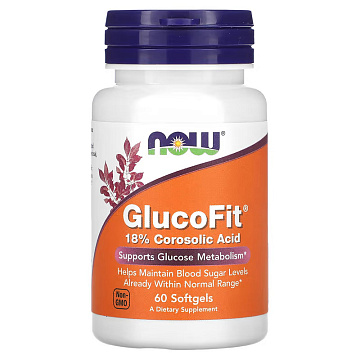 ГлюкоФит NOW GlucoFit 60 соф.