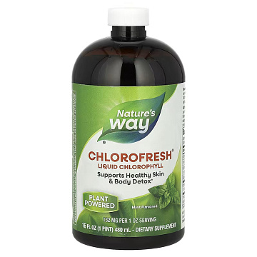 Хлорофилл жидкий Nature's Way Chlorofresh 480 мл.