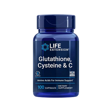 Глутатион Life Extension Glutathione 100 капсул