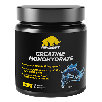 Креатин Моногидрат PrimeKraft Creatin Monohydrate 200 г