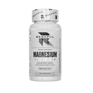 Магний Глицинат Reckful® Magnesium Glycinate 60 капсул