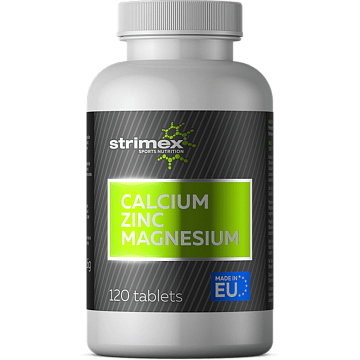 Кальций-Цинк-Магний Strimex Calcium Zinc Magnesium 120 табл.