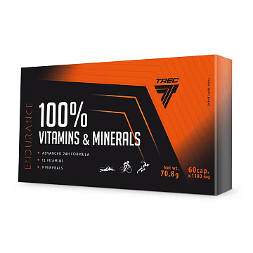 Витамины и минералы Trec Nutrition Vitamins & Minerals 100% 60 капсул