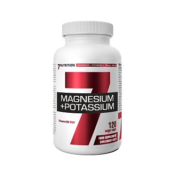 Магний + Калий 7Nutrition Magnesium + Potassium 120 капсул