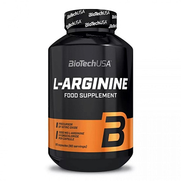 Аргинин Biotech USA L-Arginine 1000 мг 90 капсул