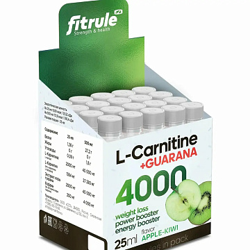 Л- Карнитин FitRule L- Carnitine 3500 ШОТ 25 мл.
