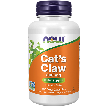 Кошачий коготь NOW Cat's Claw 100 капсул