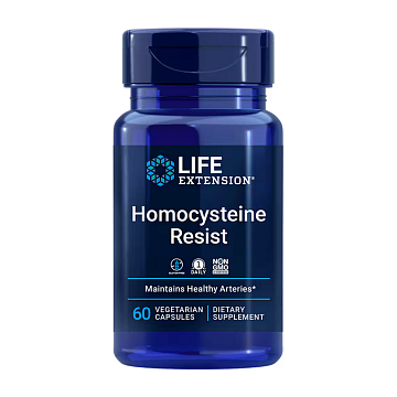 Гомоцистеин резист Life Extension Homocysteine Resist 60 капсул